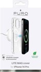 Puro Puro Litemag για iPhone 14 Pro MagSafe διαφανές