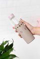 Pusheen Γυάλινο Μπουκάλι Νερού 500ml με Θήκη Σιλικόνης - Πολύχρωμο
