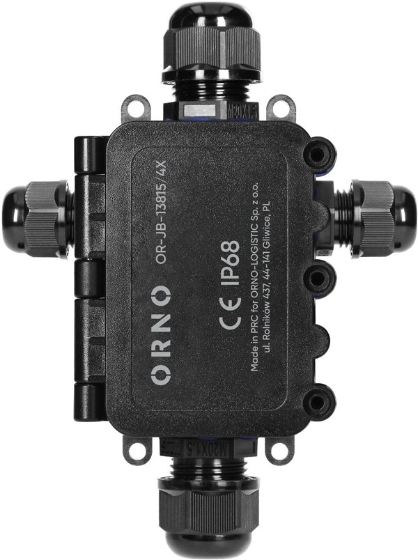 Κουτί επιφανειακής τοποθέτησης HD IP68, 0,5-6,0mm?, 2 διέλευσης M20, 2 διέλευσης M16, διάταξη X