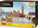 3D Παζλ National Geographic Big Ben 117 Κομμάτια - Κατασκευή από Αφρώδες Υλικό