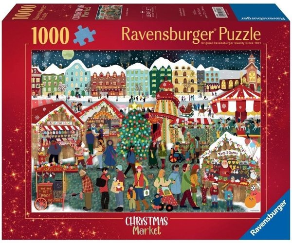 Puzzle 2D: Χριστουγεννιάτικη Αγορά 1000 κομμάτια