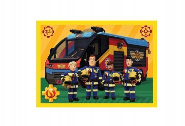 PUZZLE 4W1 TREFL STRAZAK SAM NA SYGNALE PUD8