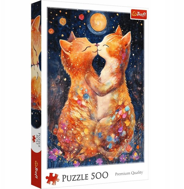 Trefl Puzzle 500 Κομμάτια Φιλί Στο Φως Του Φεγγαριού 37546