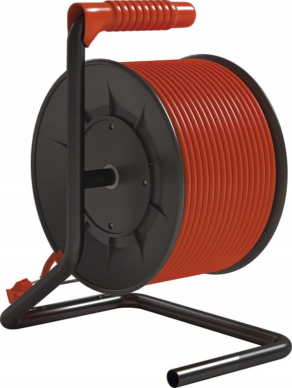 Καρούλι επέκτασης PVC - 4 υποδοχές, 25μ, 1,5mm2 SCHUKO
