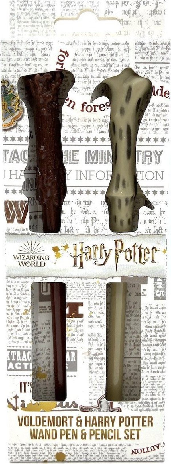 Pyramid ΣΤΥΛΟ HARRY POTTER ΚΑΙ ΜΟΛΥΒΙ VOLDEMORT ΡΑΒΔΙ