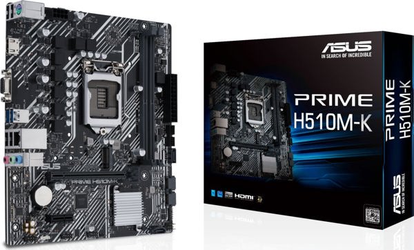 Asus PRIME H510M-K Motherboard Micro ATX με Intel 1200 Socket (90MB17N0-M0EAY0) (ASU90MB17N0-M0EAY0)