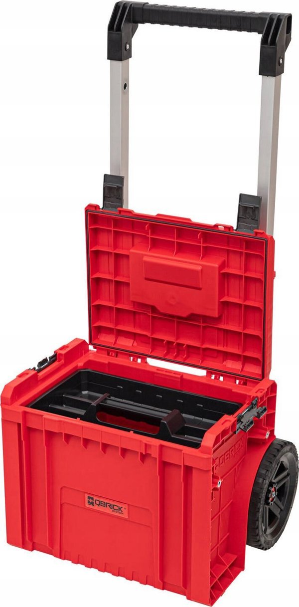 Qbrick QBRICK PRO tool box with wheels 2.0 PLUS RED