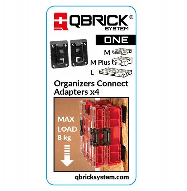Προσαρμογείς σύνδεσης κουτιού αξεσουάρ QBRICK ONE