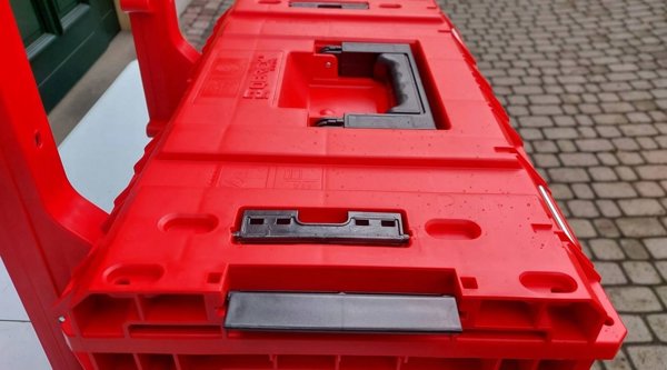 Qbrick QBRICK PRIME tool box with wheels RED
