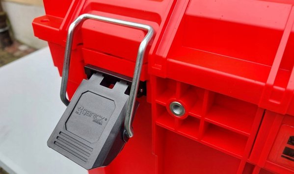 Qbrick QBRICK PRIME tool box with wheels RED