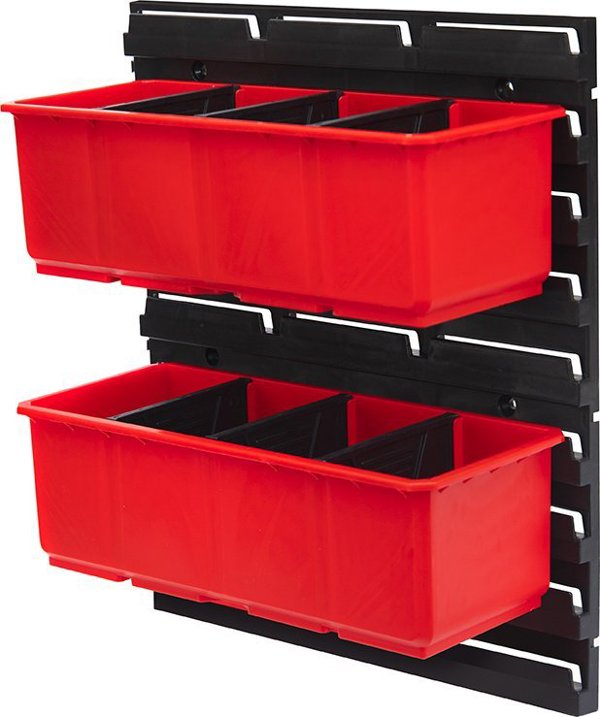Qbrick QBRICK ONE κουτί κοσμημάτων 2XL 2.0 ΚΟΚΚΙΝΟ + προσαρμογέας (2 τεμ.)