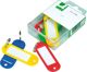 Ετικέτες Κλειδιών Q-Connect, 58x20mm, Πλαστικές, 6 Τεμάχια, Ανάμεικτα Χρώματα