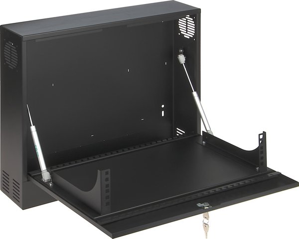 Ντουλάπα Rack Τοίχου CR19-2U-130-B Stalflex Q-Lantec