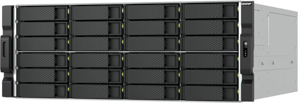 QNAP TS-H2477XU-RP - NAS-Server - 24 Schachte - Rack - einbaufahig - SATA 6Gb/s - RAID 0, 1, 5, 6, 10, 50, 60, JBOD - RAM 32 GB - Gigabit Ethernet / 2.5 Gigabit Ethernet / 10 Gigabit Ethernet - iSCSI Support - 4U