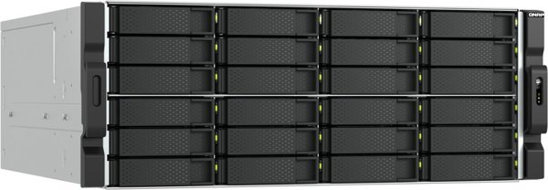 QNAP TS-H2477XU-RP - NAS-Server - 24 Schachte - Rack - einbaufahig - SATA 6Gb/s - RAID 0, 1, 5, 6, 10, 50, 60, JBOD - RAM 32 GB - Gigabit Ethernet / 2.5 Gigabit Ethernet / 10 Gigabit Ethernet - iSCSI Support - 4U