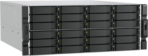 QNAP TS-H2477XU-RP - NAS-Server - 24 Schachte - Rack - einbaufahig - SATA 6Gb/s - RAID 0, 1, 5, 6, 10, 50, 60, JBOD - RAM 32 GB - Gigabit Ethernet / 2.5 Gigabit Ethernet / 10 Gigabit Ethernet - iSCSI Support - 4U