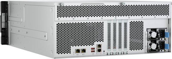 QNAP TS-H2477XU-RP - NAS-Server - 24 Schachte - Rack - einbaufahig - SATA 6Gb/s - RAID 0, 1, 5, 6, 10, 50, 60, JBOD - RAM 32 GB - Gigabit Ethernet / 2.5 Gigabit Ethernet / 10 Gigabit Ethernet - iSCSI Support - 4U