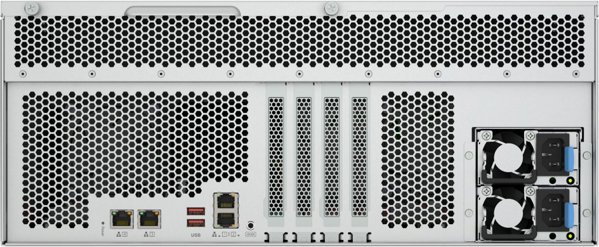 QNAP TS-H2477XU-RP - NAS-Server - 24 Schachte - Rack - einbaufahig - SATA 6Gb/s - RAID 0, 1, 5, 6, 10, 50, 60, JBOD - RAM 32 GB - Gigabit Ethernet / 2.5 Gigabit Ethernet / 10 Gigabit Ethernet - iSCSI Support - 4U