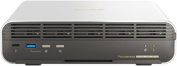 QNAP TBS-H574TX - NAS-Server - 5 Θέσεις - RAID JBOD, 0, 1, 10, 5, 50, 6, 60, 60 Hot Spare - RAM 16 GB - 2.5 Gigabit Ethernet / 10 Gigabit Ethernet - Υποστήριξη iSCSI