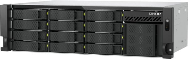 QNAP TS-h1655XeU-RP-8G | 16-δίσκος NAS Server, Intel, 8GB RAM, 2x 10Gb Base-T, RP, Κουτί RACK