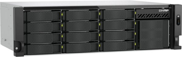 QNAP TS-h1655XeU-RP-8G | 16-δίσκος NAS Server, Intel, 8GB RAM, 2x 10Gb Base-T, RP, Κουτί RACK