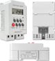 Ηλεκτρονικός προγραμματιστής χρόνου ράγας DIN PC0629 QOLTEC