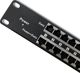 Qoltec Patch panel RACK 48V 24 porty Passive PoE Injector Czarny (54477)