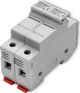 Qoltec Βάση Ασφάλειας για Φωτοβολταϊκά 2P, 1000V, 20A, 10x38mm, με Ασφάλεια DC