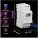 qoltec Ηλεκτρονικός χρονοδιακόπτης TIMER για ράγα DIN με ενσωματωμένη μπαταρία | πρόγραμμα 7 ημερών | 16 προγράμματα