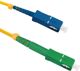Qoltec Optic Patchcord SC/APC - SC/UPC simplex SM 9/125 G652D 2m (54290) 1205887 5901878542904