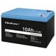 Qoltec Akumulator LiFePO4 Litowo-Zelazowo-Fosforanowy | 12.8V | 10Ah | 128Wh | BMS