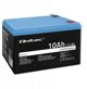 Qoltec Akumulator LiFePO4 Litowo-Zelazowo-Fosforanowy | 12.8V | 10Ah | 128Wh | BMS