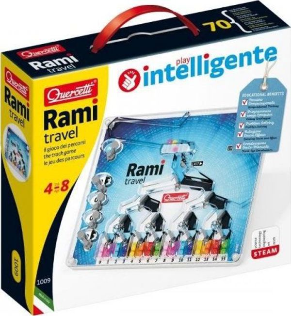 Quercetti Rami Code Digicolor - Εκπαιδευτικό Παιχνίδι Λογικής Ταξιδιωτική Έκδοση