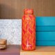 Quokka Θερμός από ανοξείδωτο ατσάλι 510 ml (Orange Bloom)