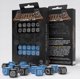 Ζάρια Q-Workshop Compact D6: Forteca - Μαύρο και μπλε