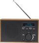 Denver DAB-46 Φορητό Ψηφιακό Ραδιόφωνο DAB+ & FM με Ξύλινο Περίβλημα και Ξυπνητήρι