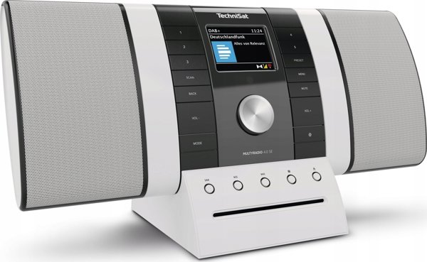 Ραδιόφωνο TechniSat Technisat Multyradio 4.0 SE μαύρο/λευκό