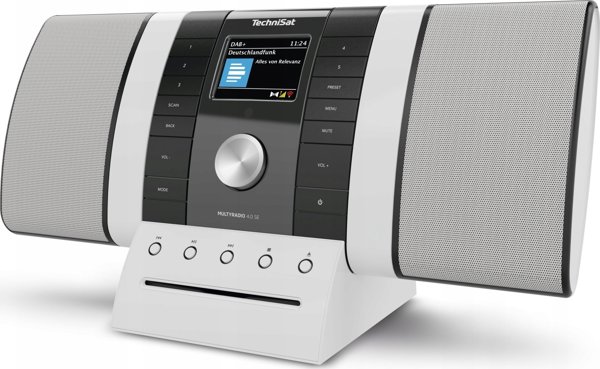Ραδιόφωνο TechniSat Technisat Multyradio 4.0 SE μαύρο/λευκό