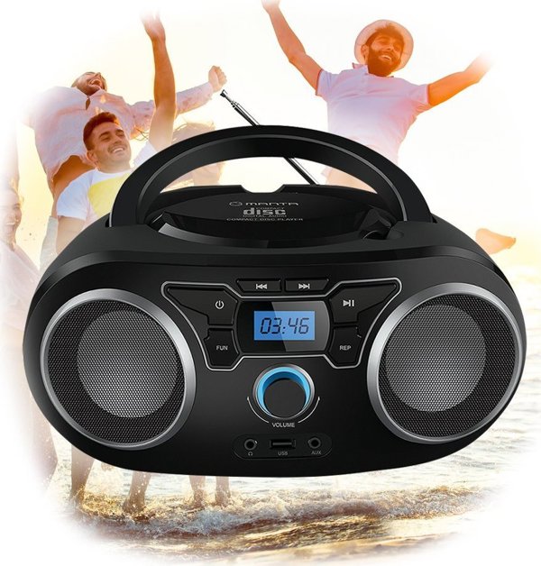Radioodtwarzacz Manta BBX006 CD Radio Bluetooth MP3