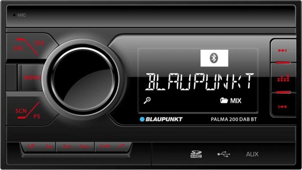 Ραδιόφωνο Blaupunkt BLAUPUNKT Palma 200 DAB BT (Μικρό βάθος εγκατάστασης) - 2-DIN Πολυμέσα