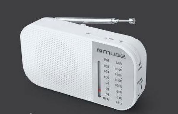 Muse M-025 RW Φορητό Ραδιόφωνο Αναλογικό FM/MW με Υποδοχή Ακουστικών & Ενσωματωμένο Ηχείο