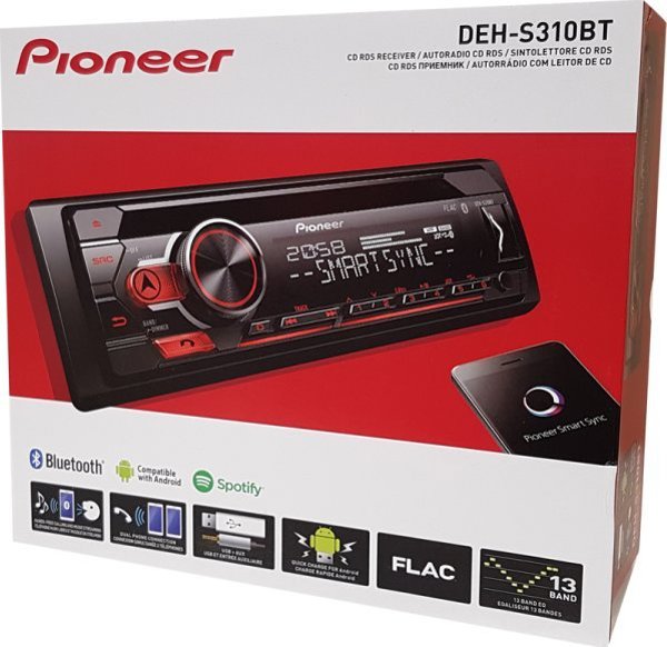 Ραδιόφωνο αυτοκινήτου Pioneer Pioneer DEH-S320BT 6449207 4988028433962