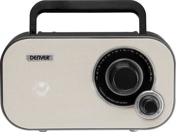 Denver TR-51 Αναλογικό Ραδιόφωνο AM/FM, Λευκό