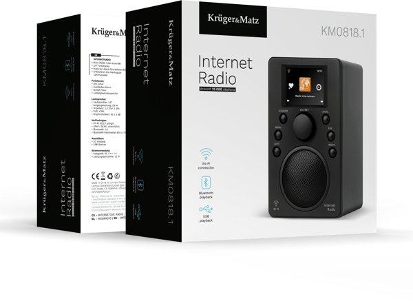 Radio internetowe Kruger&amp|Matz KM0818.1