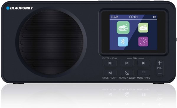 RADIO DR 6BK CYFROWE CZARNE AKUM. (DAB+/FM/RDS/BT/ZEGAR/ALARM)