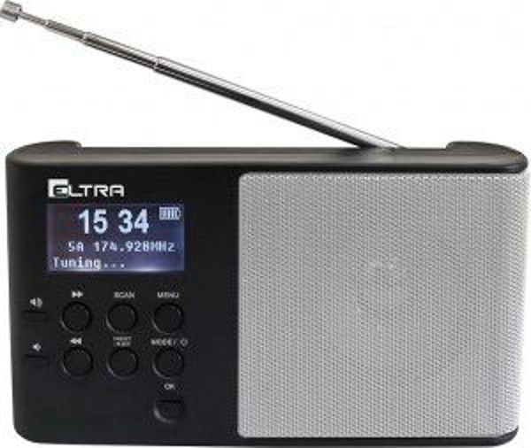 Eltra Ula Ψηφιακό Ραδιόφωνο DAB+/FM με RDS, Φορητό με Μπαταρία & Έξοδο Ακουστικών