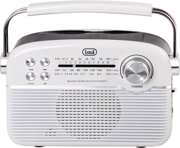 Radio Trevi solarne RA7F5001 white