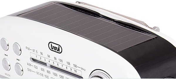 Radio Trevi solarne RA7F5001 white
