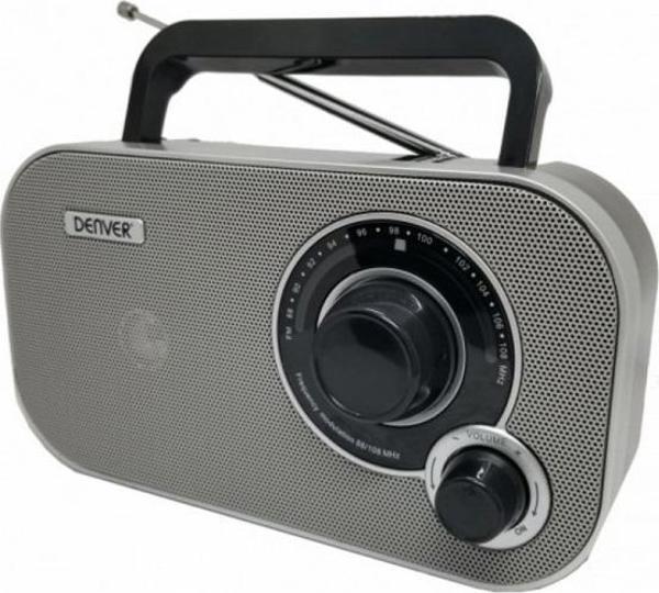 Denver TR-51 Φορητό Ραδιόφωνο AM/FM, Μοντέρνο, Γκρι
