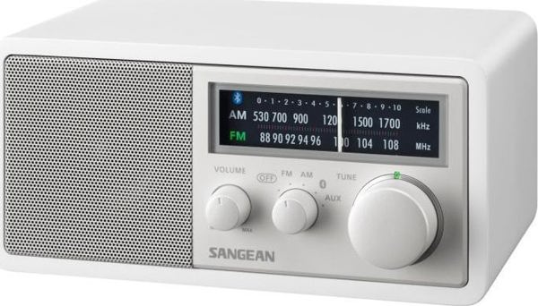 Ραδιόφωνο Sangean Sangean WR-11BT+ LE επιτραπέζιο ραδιόφωνο, λευκό